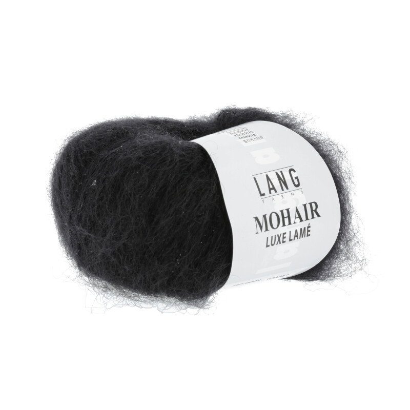 MOHAIR LUXE LAME - 797 - SILBER -SCHWARZ 797.0004