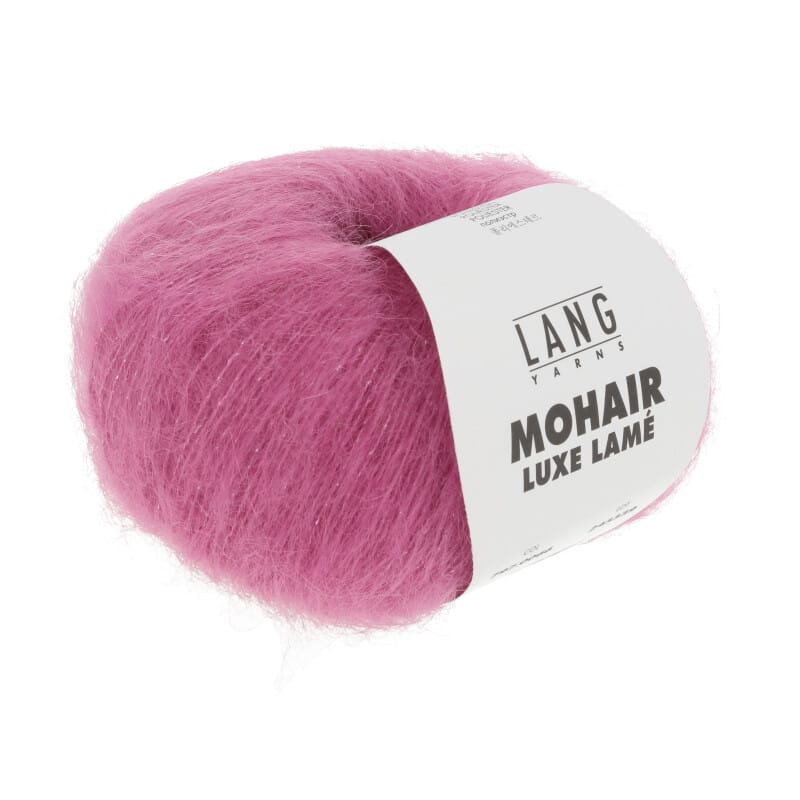 MOHAIR LUXE LAME - 797 - SILBER - PINK 797.0066