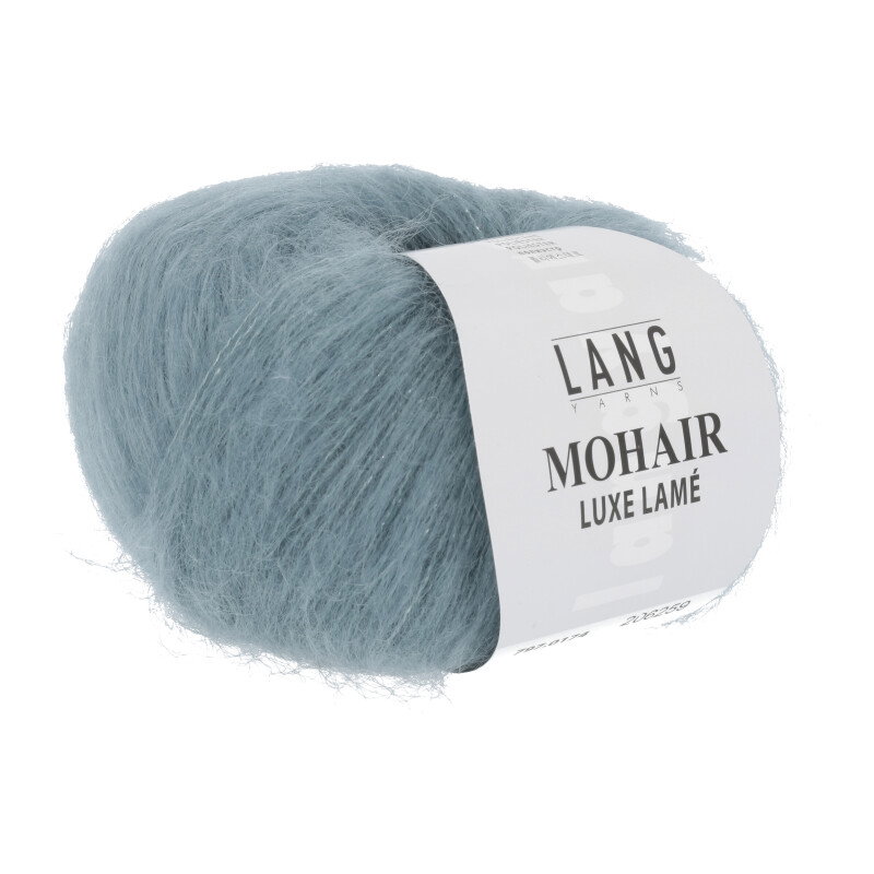 MOHAIR LUXE LAME - 797 - SILBER - AQUA 797.0174