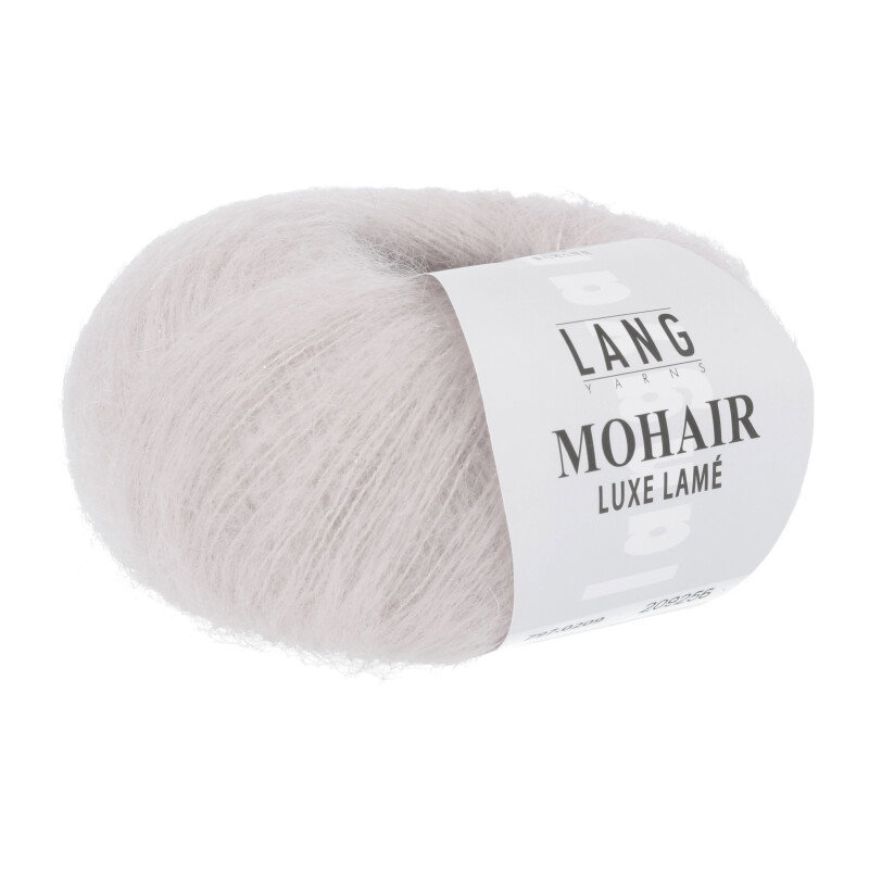 MOHAIR LUXE LAME - 797 - SILBER - ROSA 797.0209