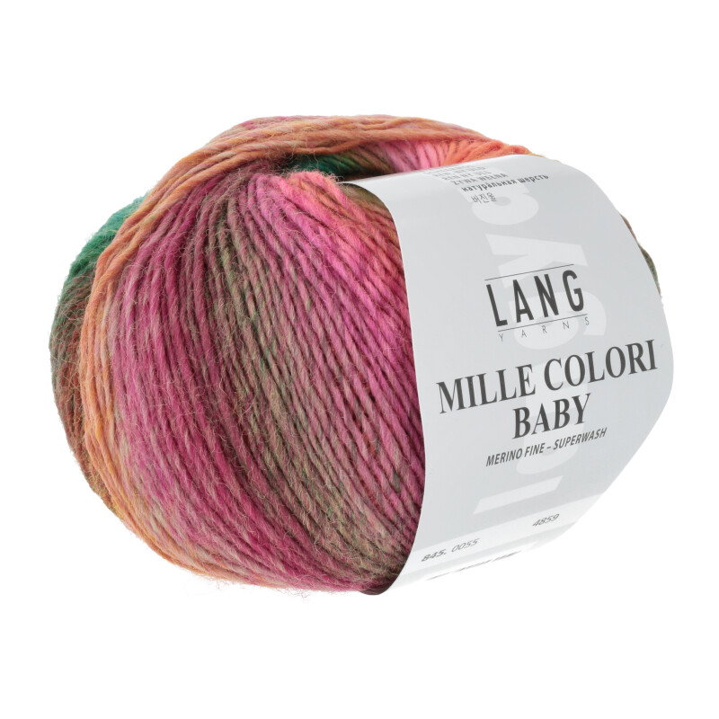 MILLE COLORI BABY - 845 - GRÜN/PINK 845.0055