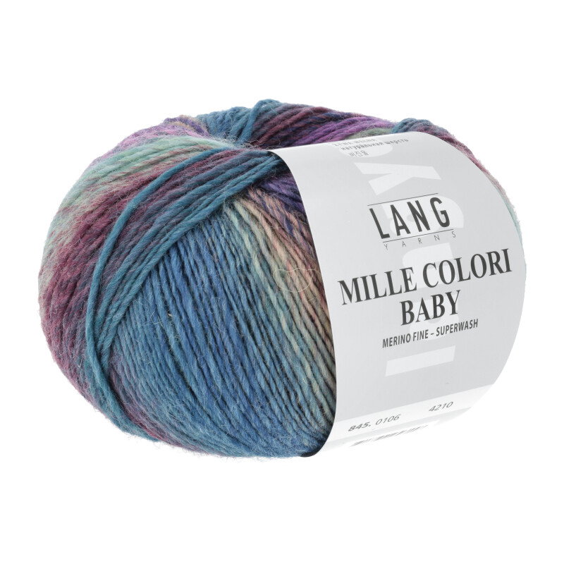 MILLE COLORI BABY - 845 - BLAU/PINK 845.0106
