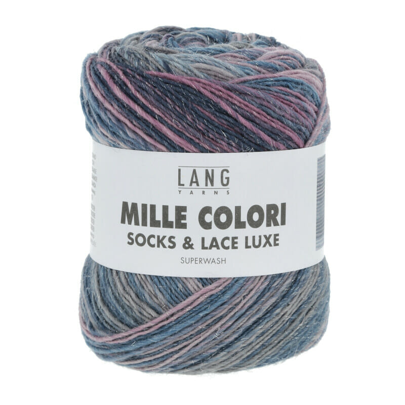 MILLE COLORI SOCKS & LACE LUXE - 859 - JEANS 859.0202