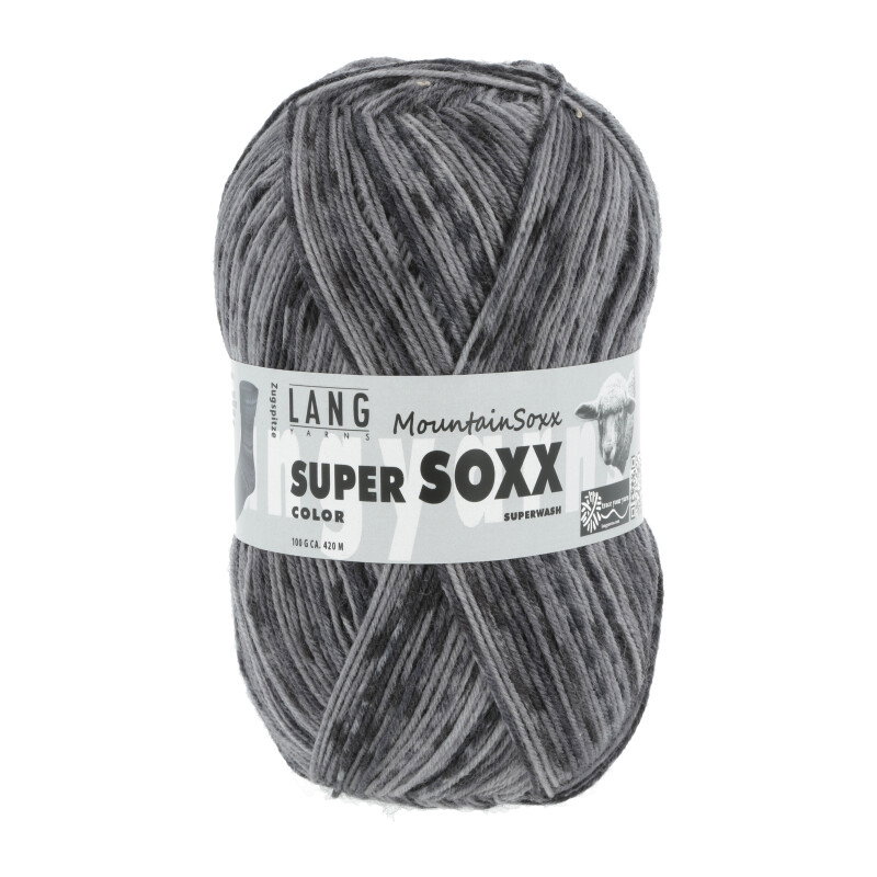 SUPER SOXX COLOR 4-FACH - 901 - GRAU 1098 ZUGSPITZE 901.0225