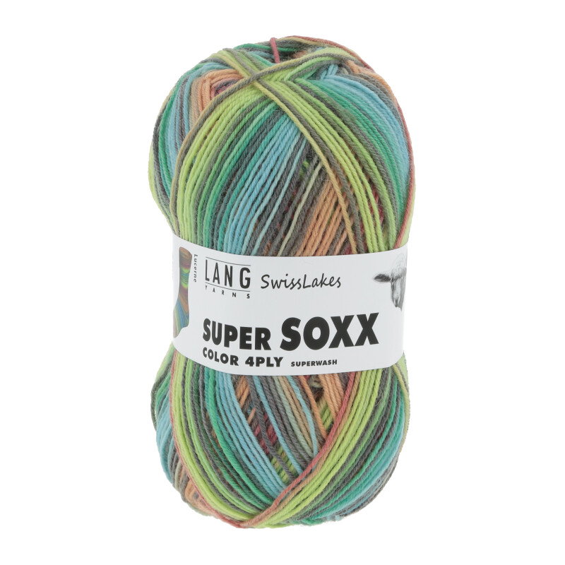 SUPER SOXX COLOR 4-FACH - 901 - BUNT 1119 LUCERNE 901.0358