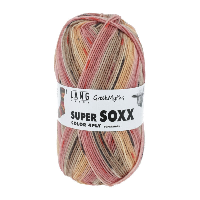 SUPER SOXX COLOR 4-FACH - 901 - ROT/ORANGE 1120 EROS 901.0367