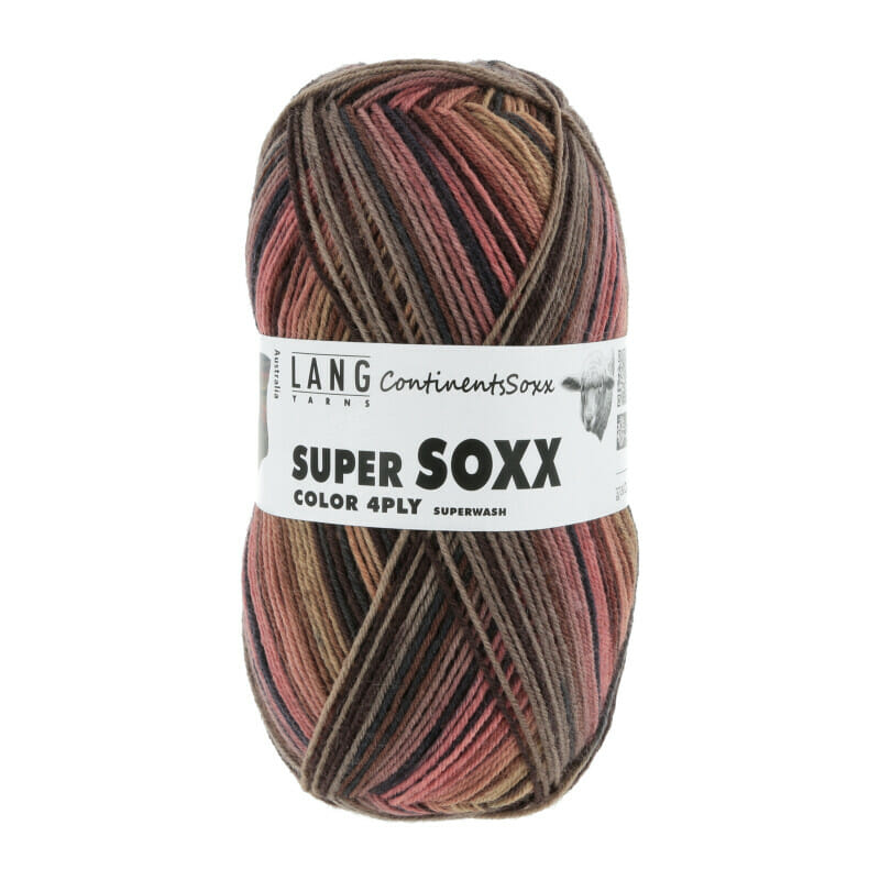 SUPER SOXX COLOR 4-FACH - 901 - LACHS/BEIGE 1126 AUSTRALIA 901.0404