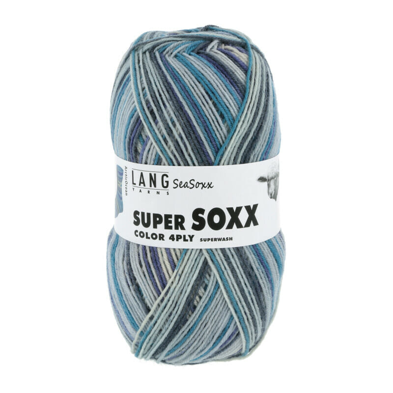 SUPER SOXX COLOR 4-FACH - 901 - PETROL/ROSA 1128 ARTIC 901.0415