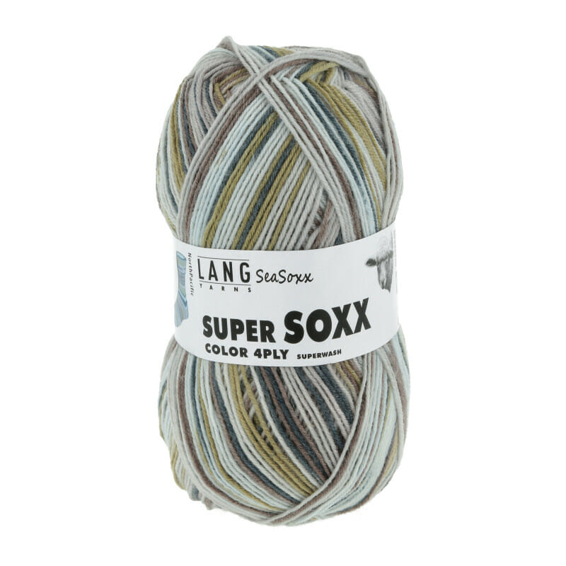 SUPER SOXX COLOR 4-FACH - 901 - GRAU/OLIVE 1128 NORTH PACIFIC 901.0416