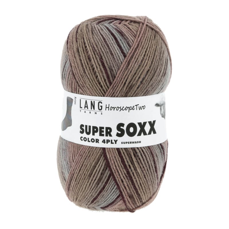 SUPER SOXX COLOR 4-FACH - 901 - ALTROSA/HELLBRAUN 1132 ARIES 901.0437