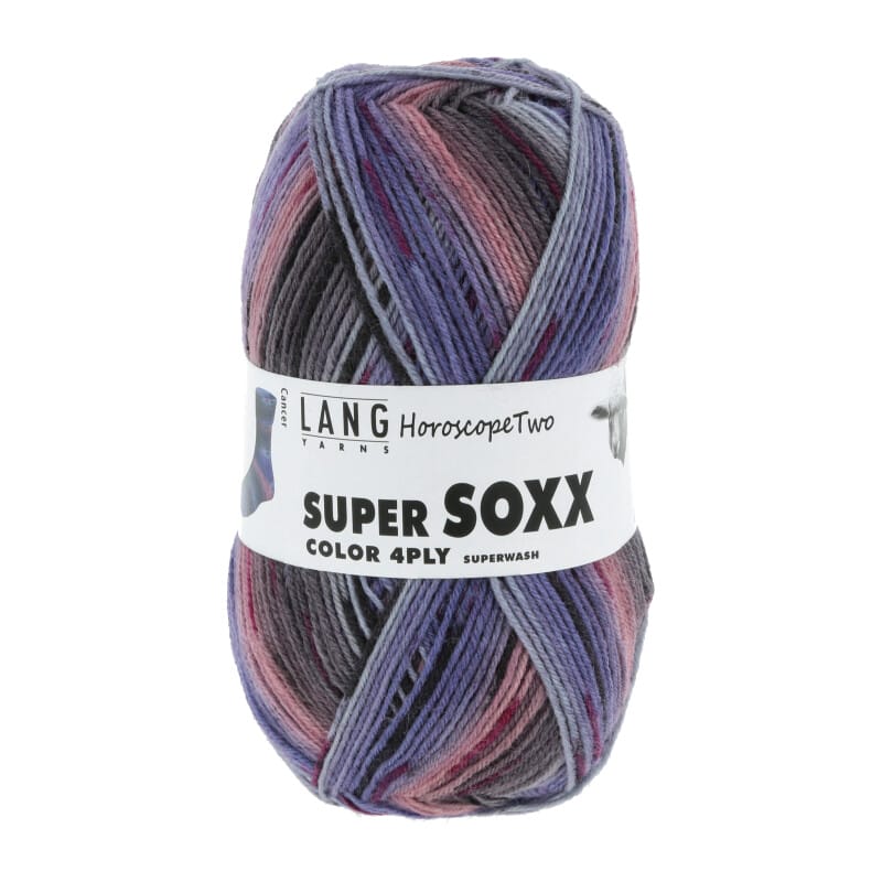 SUPER SOXX COLOR 4-FACH - 901 - LILA/ROSA 1132 CANCER 901.0438