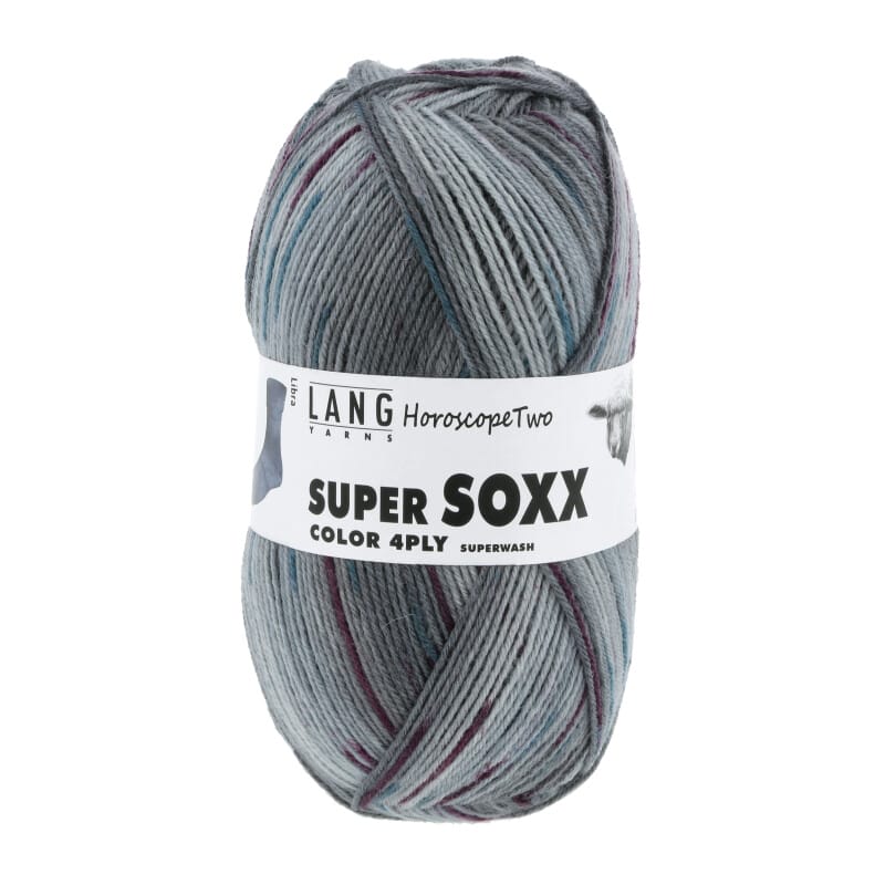 SUPER SOXX COLOR 4-FACH - 901 - GRAU 1132 LIBRA 901.0442