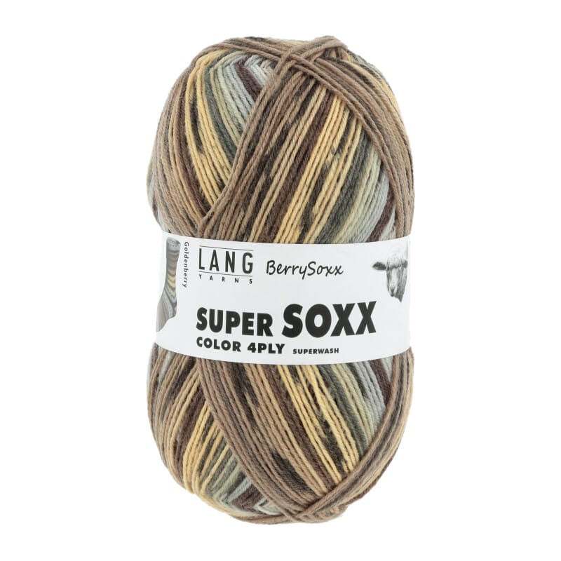 SUPER SOXX COLOR 4-FACH - 901 - SCHWA/LILA/MAI 1137 GOLDENBERR 901.0469