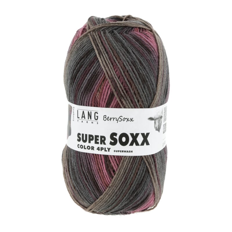 SUPER SOXX COLOR 4-FACH - 901 - PINK/BRAUN 1137 RASPBERRY 901.0471