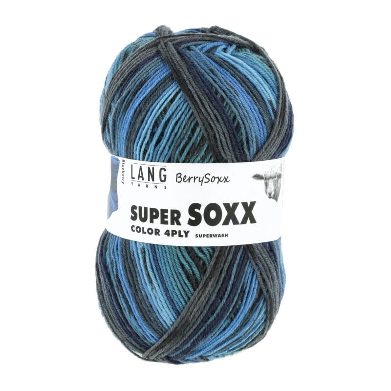 SUPER SOXX COLOR 4-FACH - 901 - BLAU 1137 BLUEBERRY 901.0473