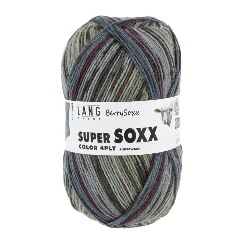 SUPER SOXX COLOR 4-FACH - 901 - HELLGRÜN/PETROL 1137 ELDERBERR 901.0474