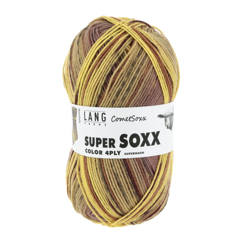 SUPER SOXX COLOR 4-FACH - 901 - GELB/ALTROSA 1141 IKEYA-SEKI 901.0496