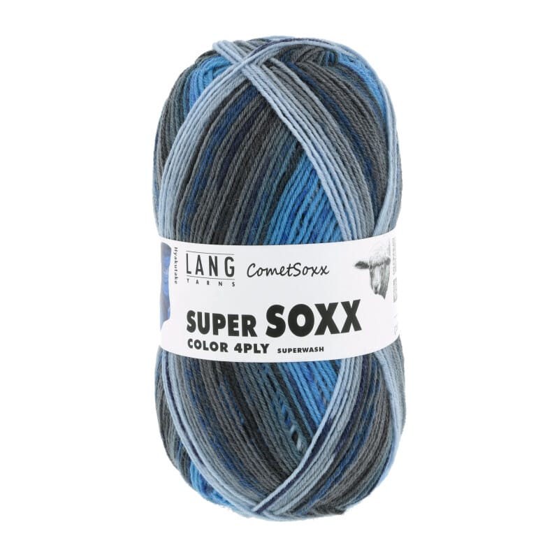 SUPER SOXX COLOR 4-FACH - 901 - BLAU 1141 HYAKUTAKE 901.0497