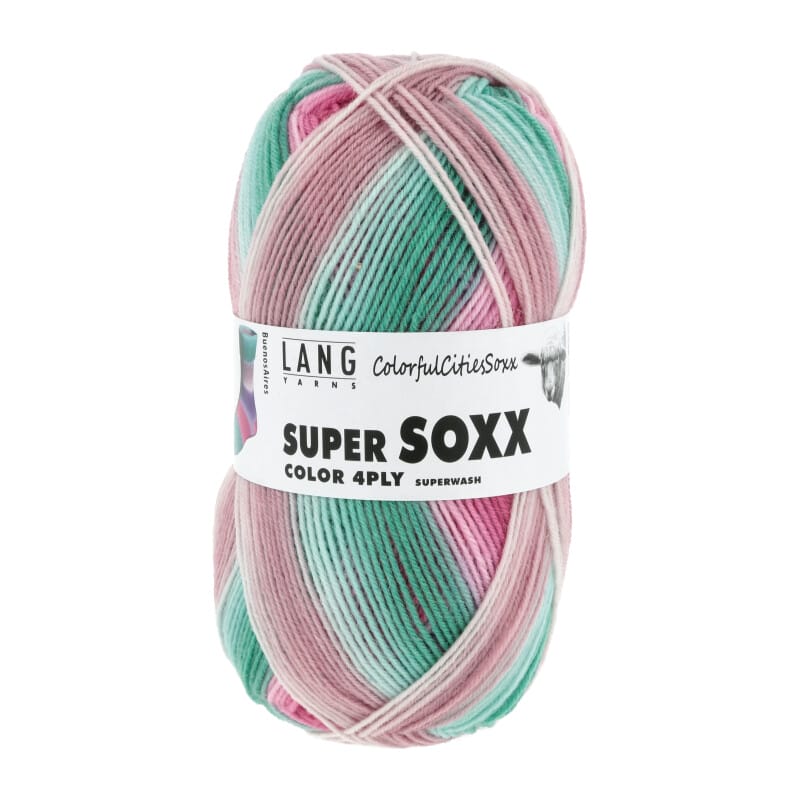 SUPER SOXX COLOR 4-FACH - 901 - PINK/ATLANT/VIOLETT 1143 BUENO 901.0507