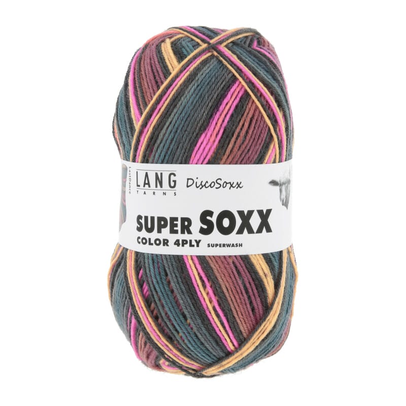 SUPER SOXX COLOR 4-FACH - 901 - PINK/SCHWARZ/PETROL 1145 LAST 901.0519