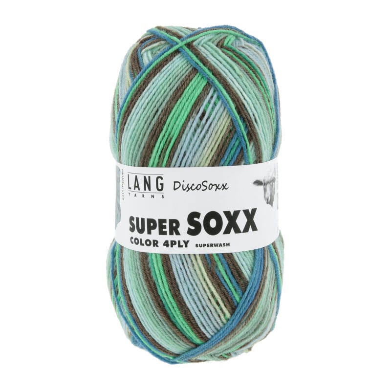 SUPER SOXX COLOR 4-FACH - 901 - GRÜN/BLAU 1145 I WILL SURVIVE 901.0520