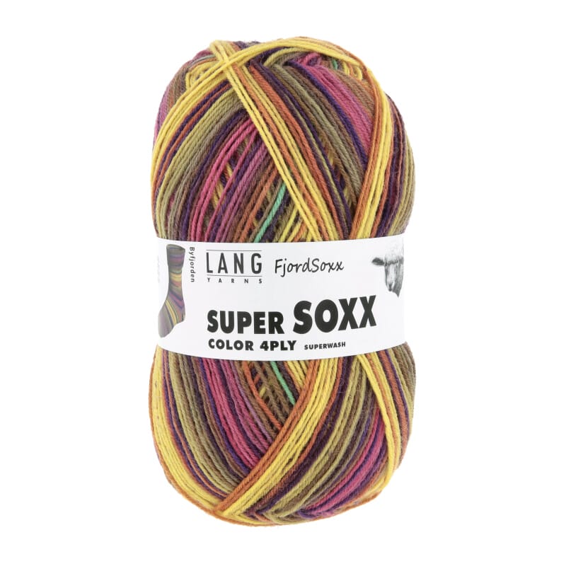 SUPER SOXX COLOR 4-FACH - 901 - BRA/DUGE/FUC/VIO 1148 BYFJORDE 901.0538