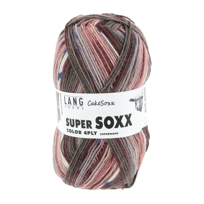 SUPER SOXX COLOR 4-FACH - 901 - LACHS/BRAUN 1149 BLACK FOREST 901.0545
