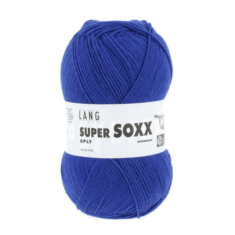 SUPER SOXX 6-FACH/6-PLY - 907 - BLAU 907.0006