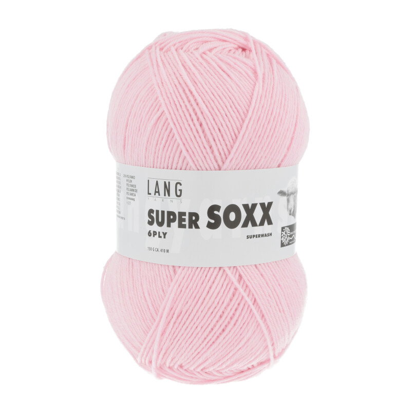 SUPER SOXX 6-FACH/6-PLY - 907 - ROSA HELL 907.0009