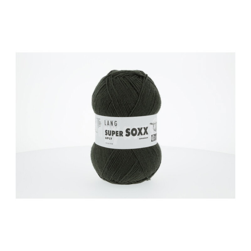 SUPER SOXX 6-FACH/6-PLY - 907 - DUNKELGRÜN 907.0018