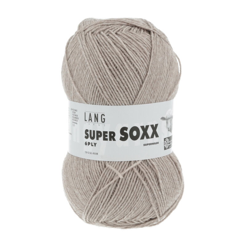 SUPER SOXX 6-FACH/6-PLY - 907 - SAND MELANGE 907.0022