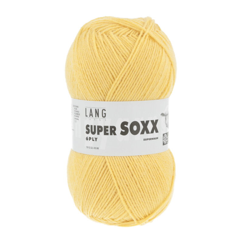 SUPER SOXX 6-FACH/6-PLY - 907 - MAIS GELB 907.0043