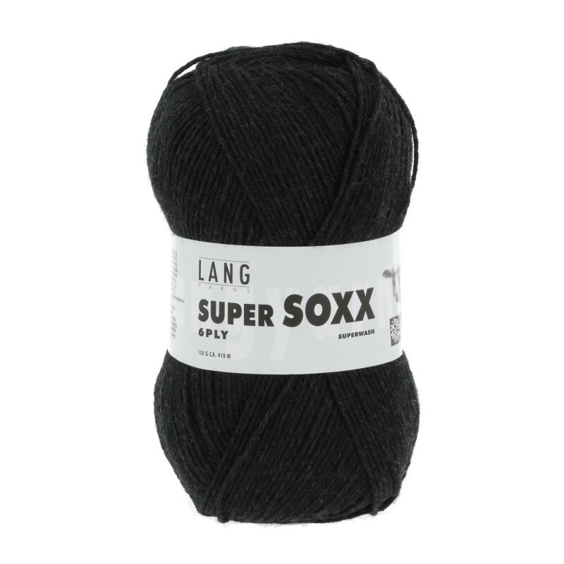 SUPER SOXX 6-FACH/6-PLY - 907 - ANTHRAZIT MELANGE 907.0070