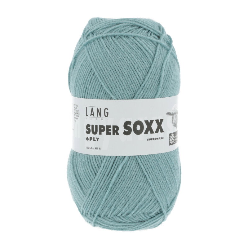 SUPER SOXX 6-FACH/6-PLY - 907 - AQUA 907.0072