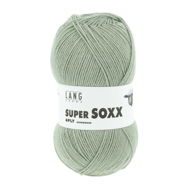 SUPER SOXX 6-FACH/6-PLY - 907 - SALBEI 907.0092