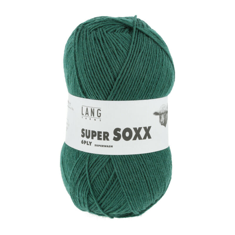 SUPER SOXX 6-FACH/6-PLY - 907 - GRÜN 907.0118
