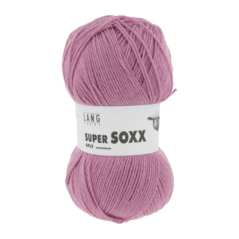 SUPER SOXX 6-FACH/6-PLY - 907 - ROSA DUNKEL 907.0119