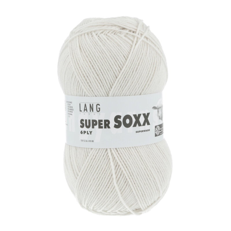 SUPER SOXX 6-FACH/6-PLY - 907 - SILBER 907.0123