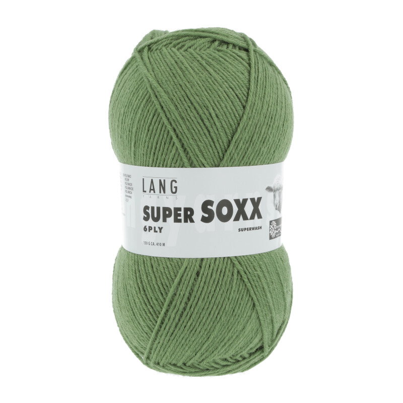 SUPER SOXX 6-FACH/6-PLY - 907 - OLIVE HELL 907.0198
