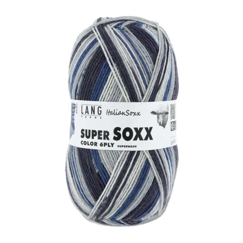 SUPER SOXX COLOR 6-FACH/PLY - 910 - BLAU 1131 LATIUM 910.0431
