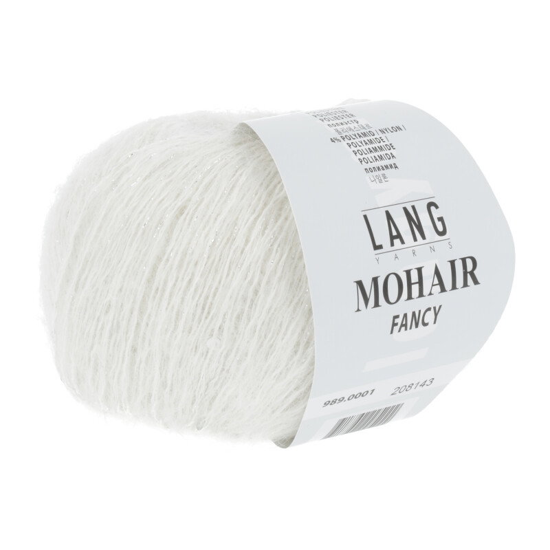 MOHAIR FANCY - 989 - WEISS 989.0001