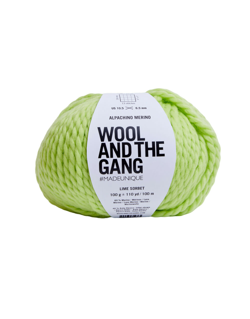 Alpachino Merino - LIME SORBET YA262128734