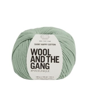 Shiny Happy Cotton - EUCALYPTUS GREEN YA154064362