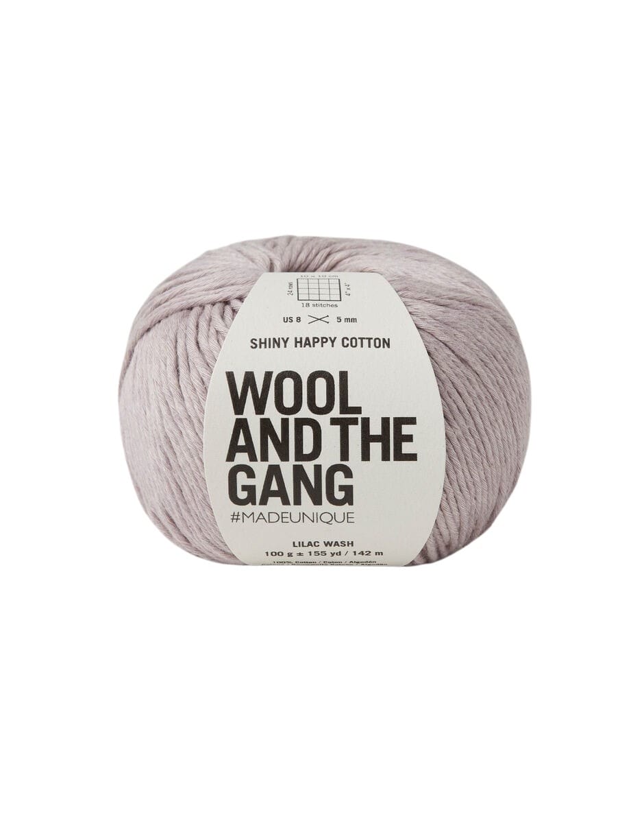 Shiny Happy Cotton - LILAC WASH YA507834872