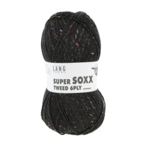 SUPER SOXX TWEED 6-FACH/PLY - 1137 - SCHWARZ 1137.0004