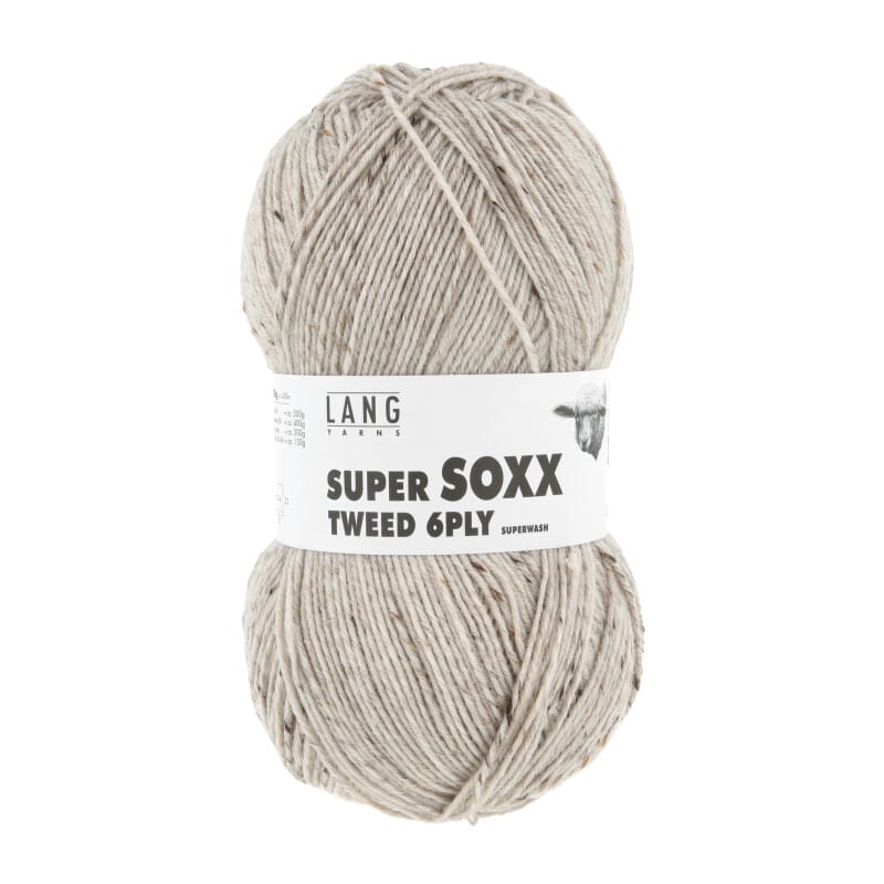 SUPER SOXX TWEED 6-FACH/PLY - 1137 - BEIGE 1137.0026
