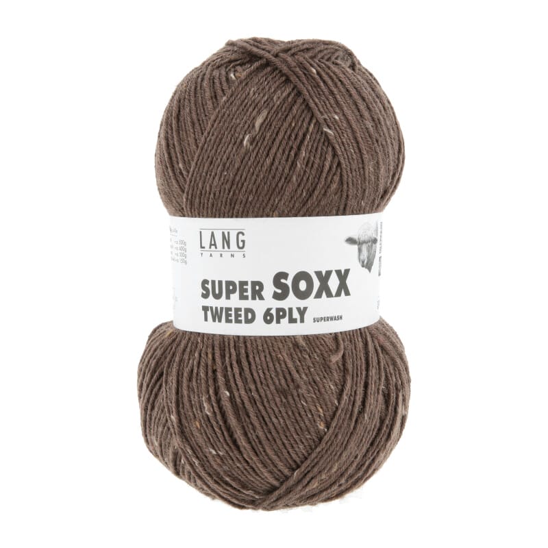 SUPER SOXX TWEED 6-FACH/PLY - 1137 - BRAUN 1137.0068