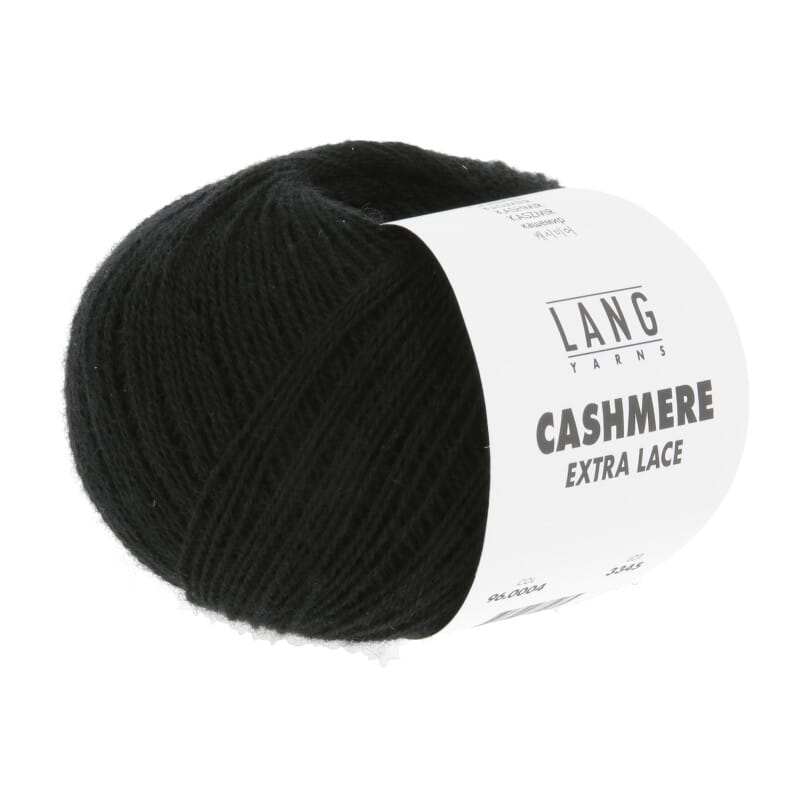 CASHMERE EXTRA LACE - 96 - SCHWARZ 96.0004