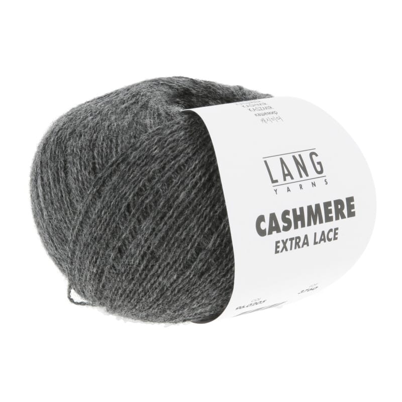 CASHMERE EXTRA LACE - 96 - DUNKELGRAU MÉLANGE 96.0205