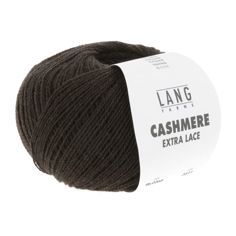 CASHMERE EXTRA LACE - 96 - DUNKELBRAUN MÉLANGE 96.0268